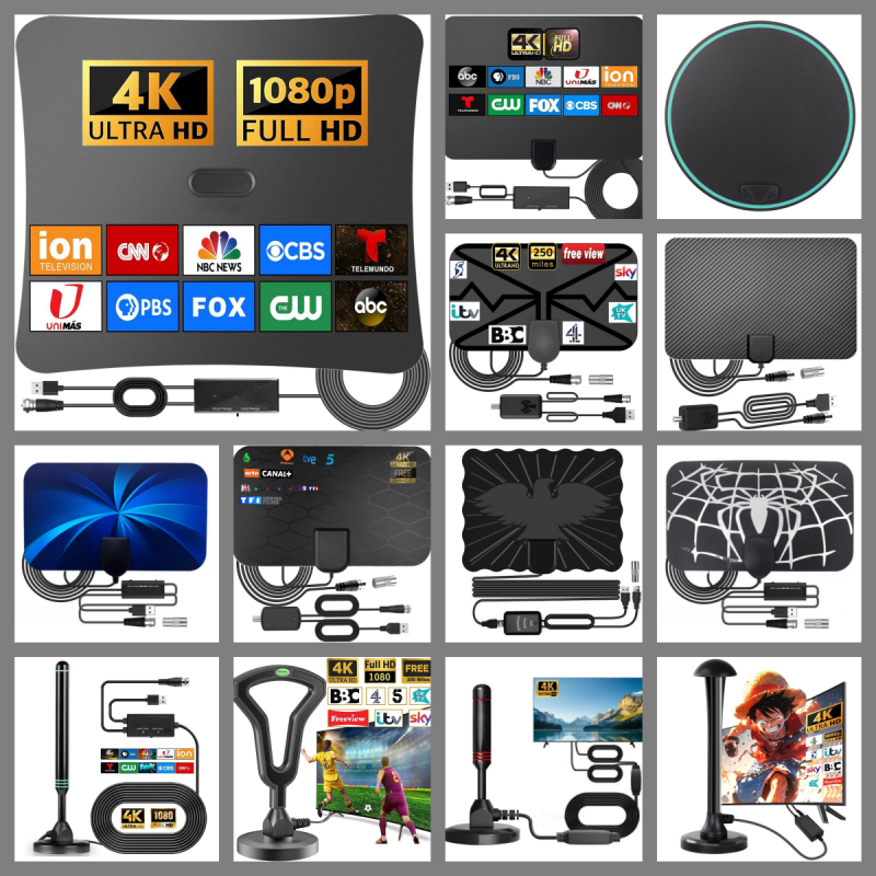 digital tv antenna high gain magnetic base